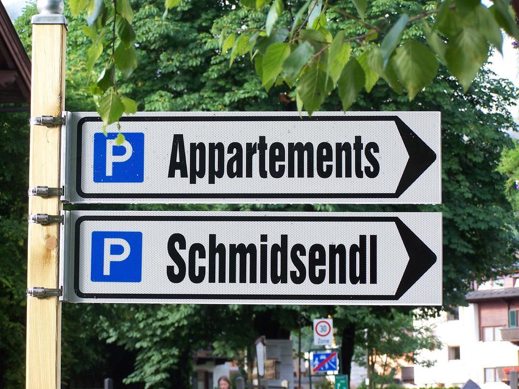 Appartements Schmidsendl Lofer Exterior photo